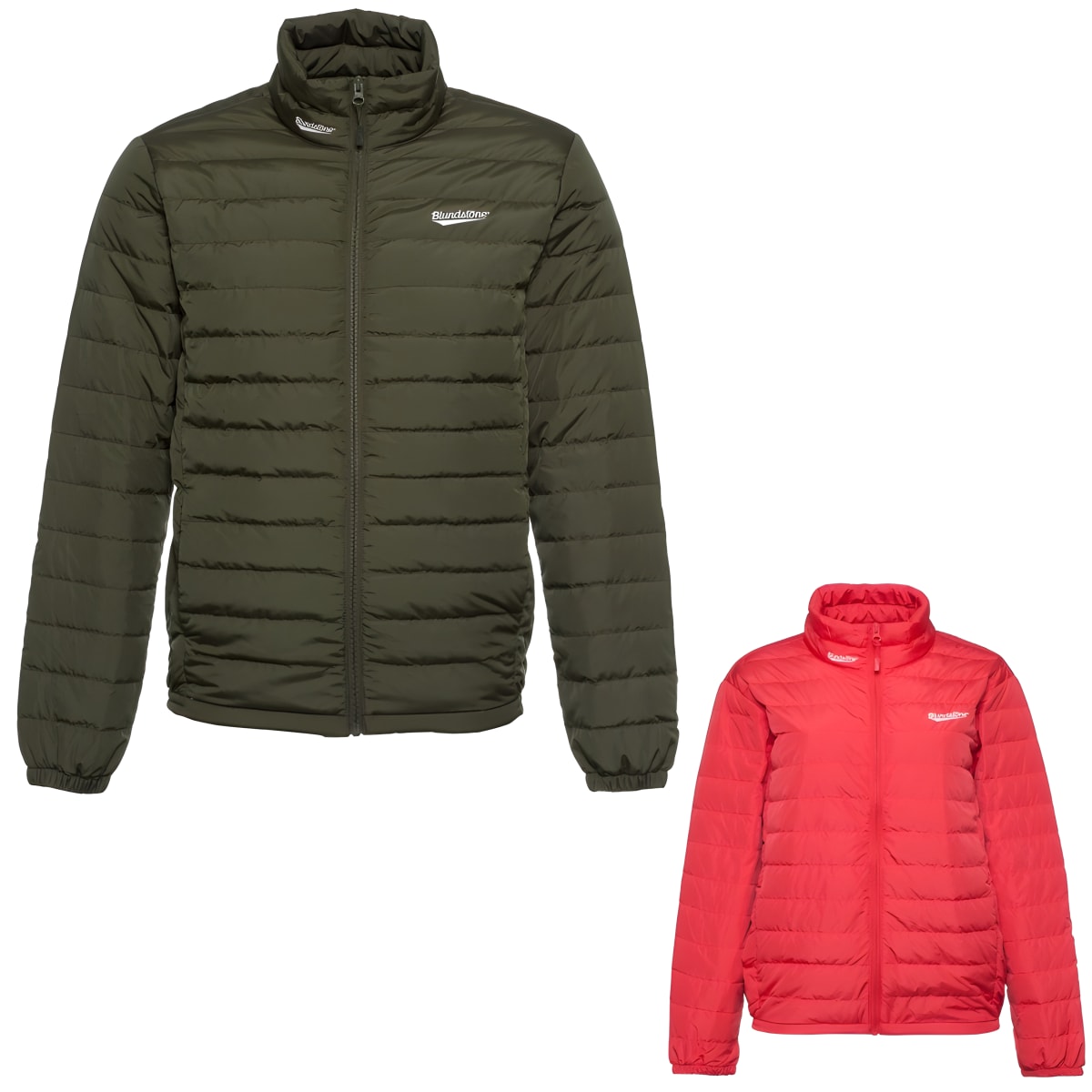 מעיל פוך לגברים מבית בלנסטון - חום ועידון יוצאים מהכלל