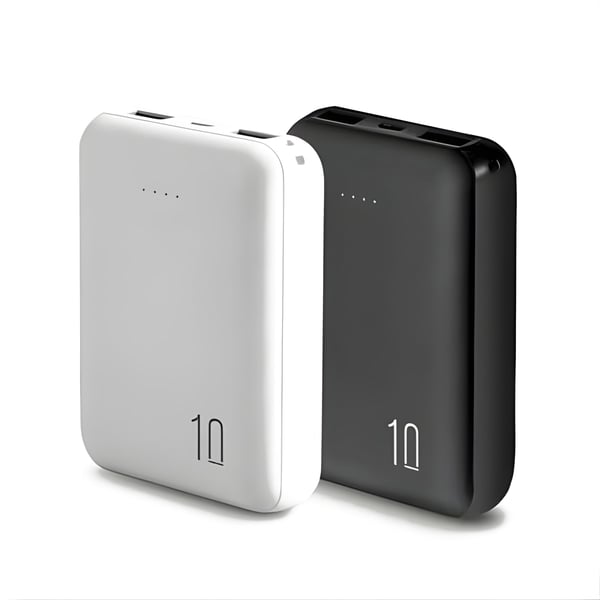 סוללת גיבוי קומפקטית 10000MAH עם כבל טעינה משולש