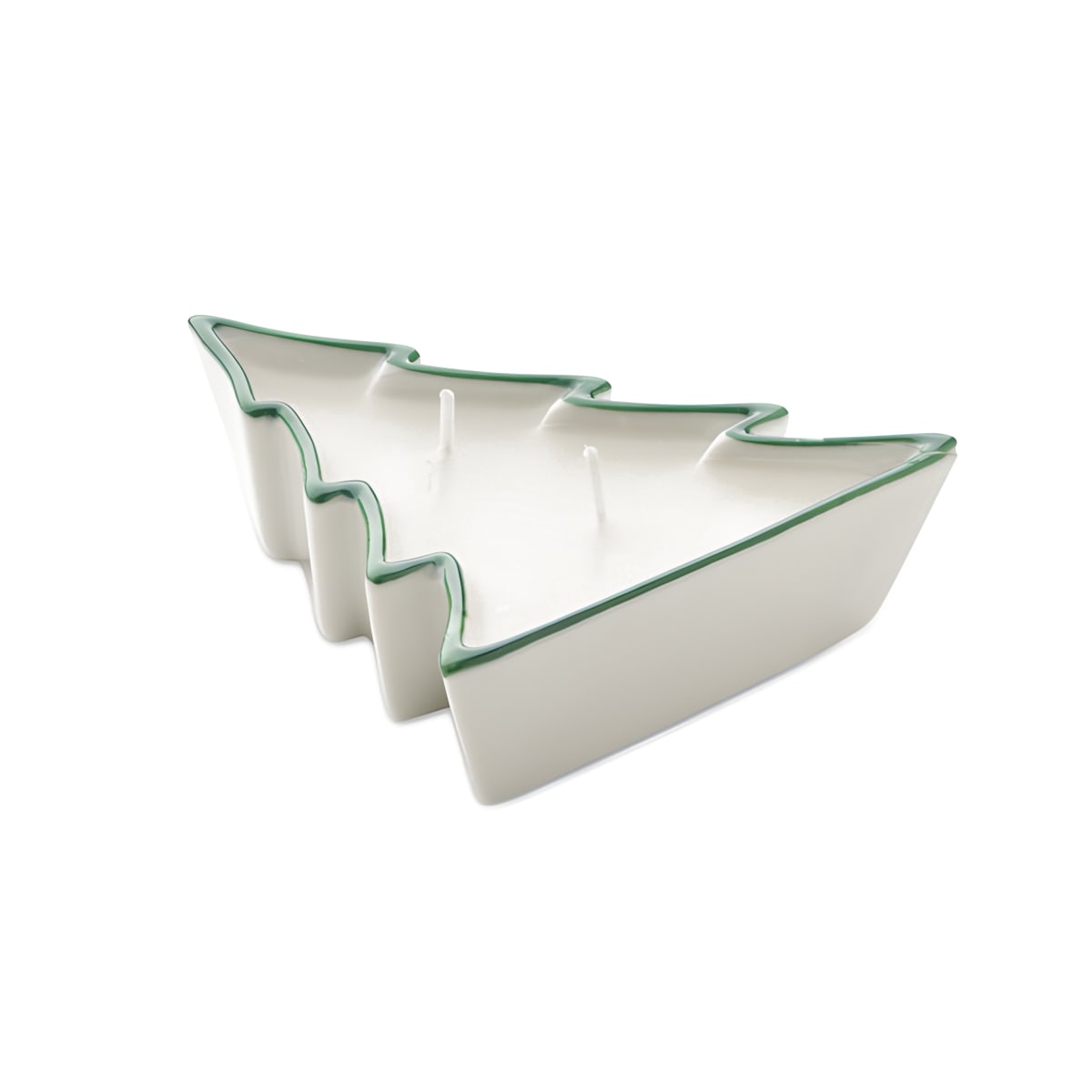 נר חרס עם ניחוח צמחי – עיצוב עץ חגיגי