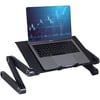 מעמד מחשב נייד ארגונומי מתקפל ומתכוונן