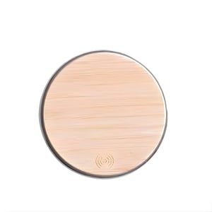 Pure Bamboo Wireless Charger - Fast and Eco-Friendly