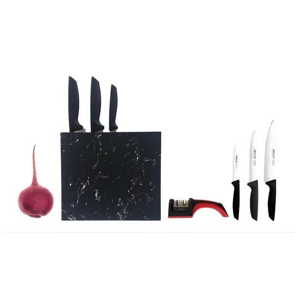 Deluxe Knife Storage Set ARCOS with Block Model 1041