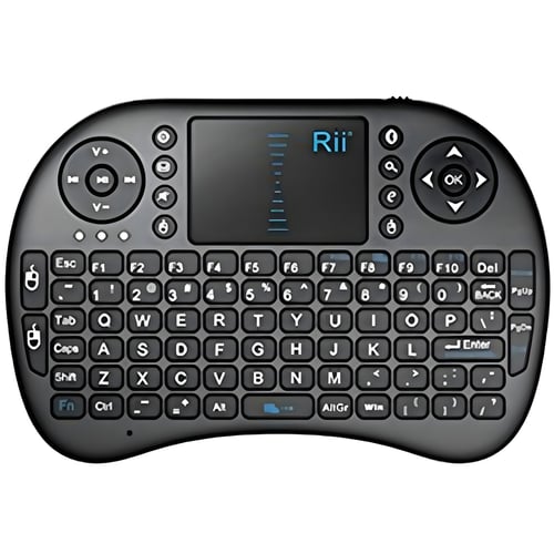 מקלדת מיני אלחוטית עם לוח טאצ' לטלוויזיות