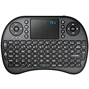 מקלדת מיני אלחוטית עם לוח טאצ' לטלוויזיות