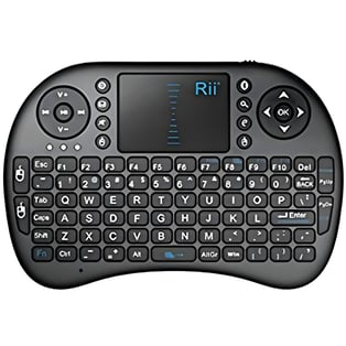 מקלדת מיני אלחוטית עם לוח טאצ' לטלוויזיות