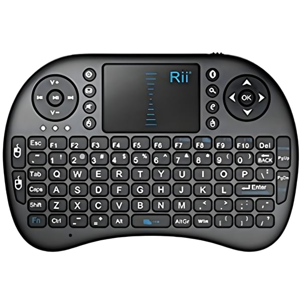מקלדת מיני אלחוטית עם לוח טאצ' לטלוויזיות