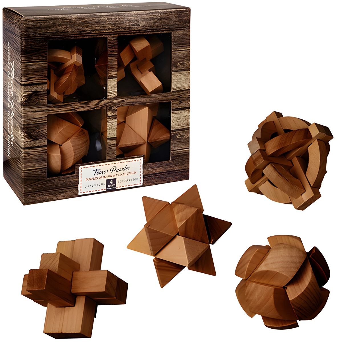 מארז פרימיום - 4 משחקי חשיבה ייחודיים