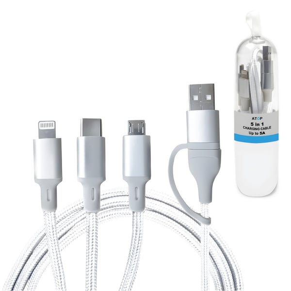 Fast Charging Cable with Dual Head
