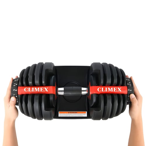 משקולת מתכווננת עד 24 ק"ג לאימון כח ביתי מבית Climex