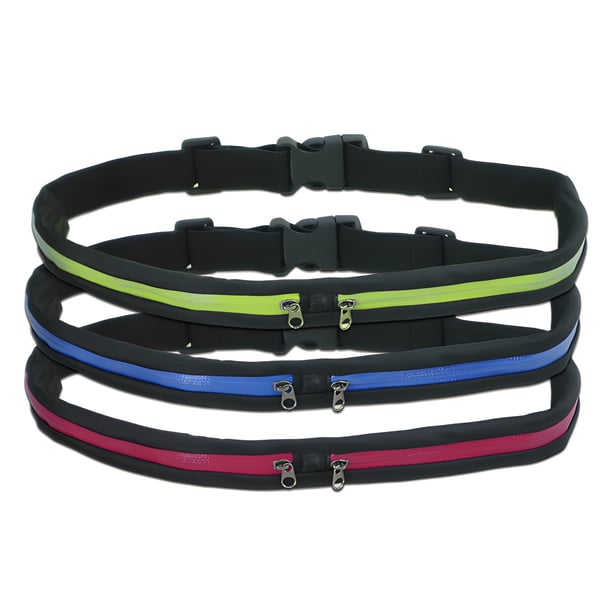 "Effective" Sport Waist Belt with 2 Split Pockets