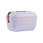 Retro Polarbox Cooler with Leather Strap - 12 Liters