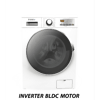 מכונת כביסה אינטנסיבית עם טכנולוגיית אינוורטר מתקדמת 8 ק״ג