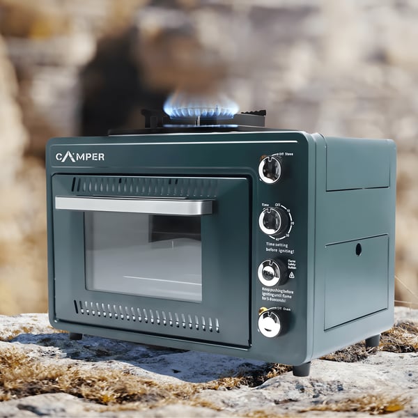 תנור גז עם כירה רב תכליתי לבישול חוץ מבית CAMPER