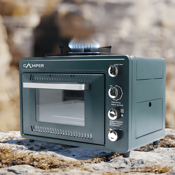 תנור גז עם כירה רב תכליתי לבישול חוץ מבית CAMPER