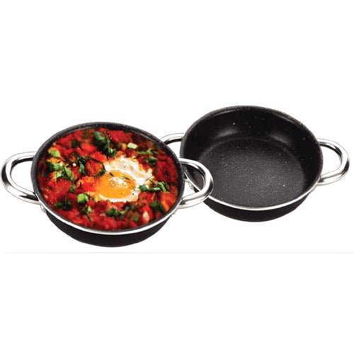 זוג מחבתות אלומניום לשקשוקה איכותית – עמידות וגיוון במטבח