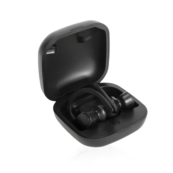 אוזניות ספורט דינאמיות עם מארז טעינה עוצמתי