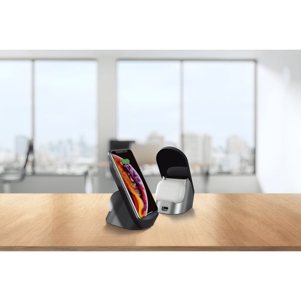 מטען אלחוטי מהיר ויעיל 1IN2 מבית מירקאייס