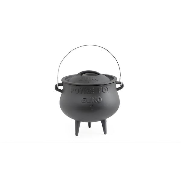 Premium Cast Iron Potjie Pot - 3 Liter Capacity