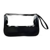 Elegant Makeup Bag in Microfiber and PVC