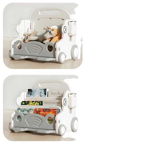 הליכון לקטנטנים עם לוח מחיק וארגז משחקים