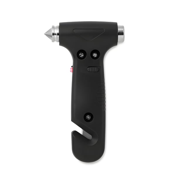 Emergency 3-in-1 Hammer with Seat Belt Cutter and LED Light