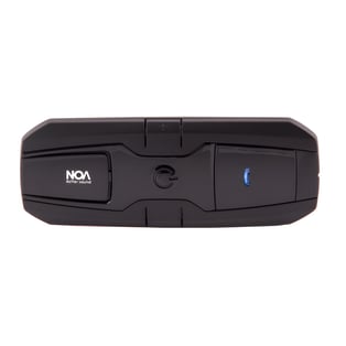 דיבורית Noa BT8.O לרכב - תמיכה ב-2 טלפונים והנחיות קוליות בעברית