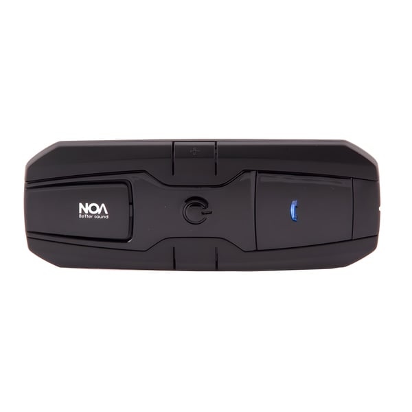 דיבורית Noa BT8.O לרכב - תמיכה ב-2 טלפונים והנחיות קוליות בעברית