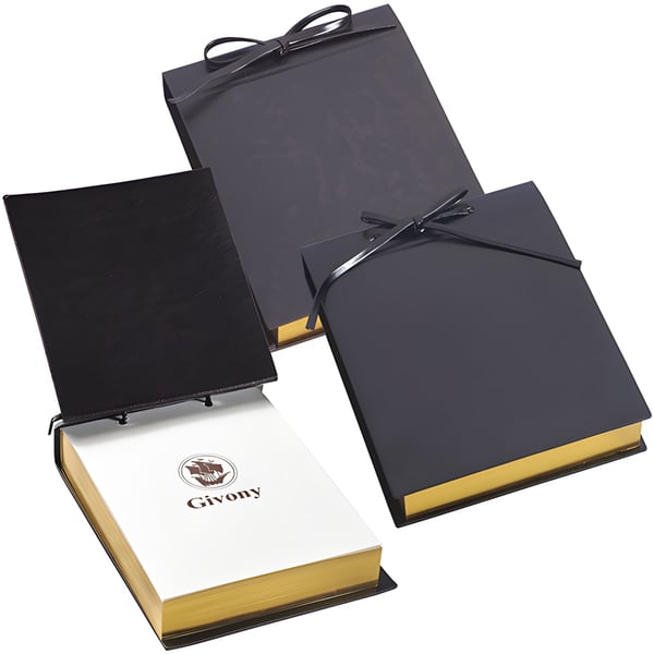 Luxury A6 Memo Pad with Hard Cover by Gavoni