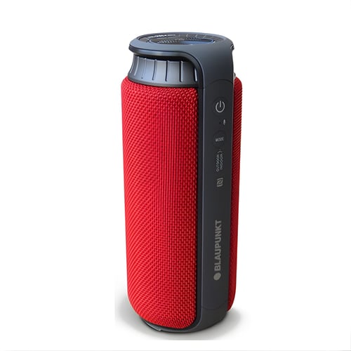 רמקול בלוטות' עמיד במים 360° אדום - שמחה לשמוע מוזיקה בכל מקום