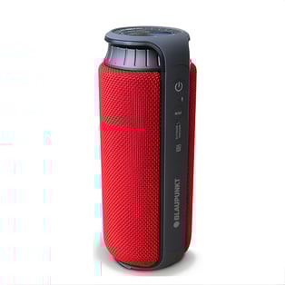 רמקול בלוטות' עמיד במים 360° אדום - שמחה לשמוע מוזיקה בכל מקום