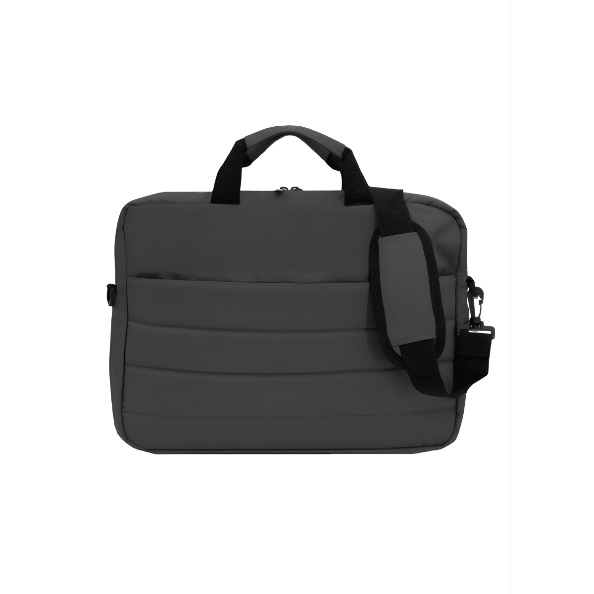 תיק צד למחשב נייד מבד מלאנז' ממוחזר RPET