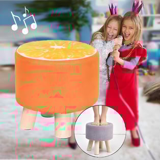 שרפרף רמקול מוסיקלי מעוצב לחדרי ילדים