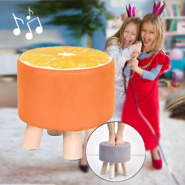 שרפרף רמקול מוסיקלי מעוצב לחדרי ילדים