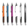 Boston Gel Pen with Needle Tip in Metallic Colors & Rubber Grip