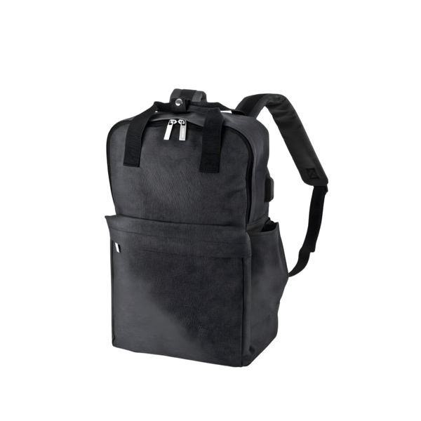 Laptop Backpack with Recycled RPET Fabric - Toulouse Model