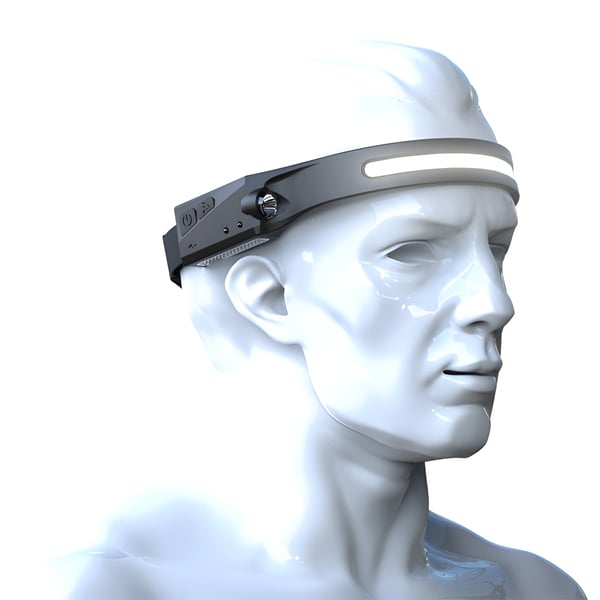 פנס ראש COB מתקדם עם חיישן הפעלה - פורס לייט