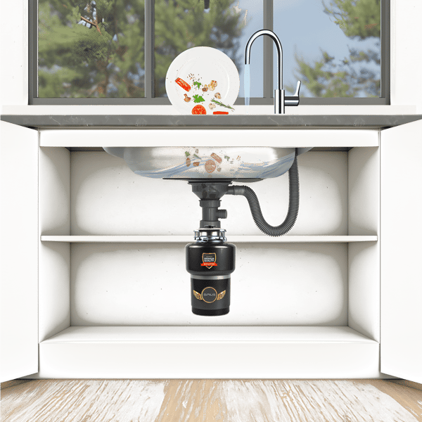 טוחן אשפה עם מנוע 1 כ"ס ושלט אלחוטי - Sirius Living