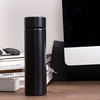 בקבוק תרמי נירוסטה עם צג דיגיטלי וחיווי טמפרטורה