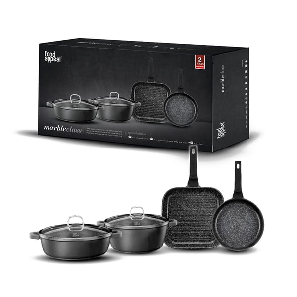 Elegant Cookware Set from Marble Class Series - Elevate Your Cooking Experience