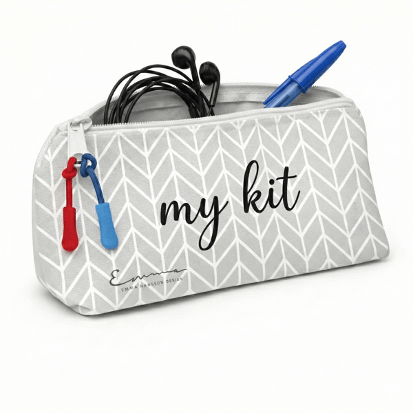 Pyramid-Style Custom Toiletry Bag