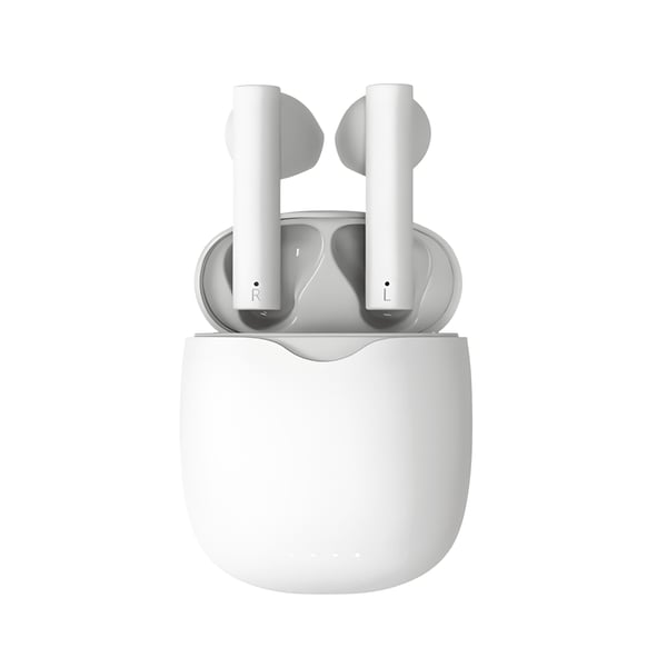 אוזניות אלחוטיות לבנות MIRACASE נטענות באיכות פרימיום