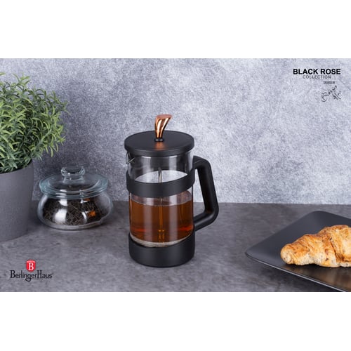 פקקן זכוכית ופלדת אל-חלד לתה