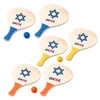 High-Quality Wooden Paddle Set with Ball for All Ages