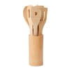 Bamboo Kitchen Utensil Set - 6 Piece