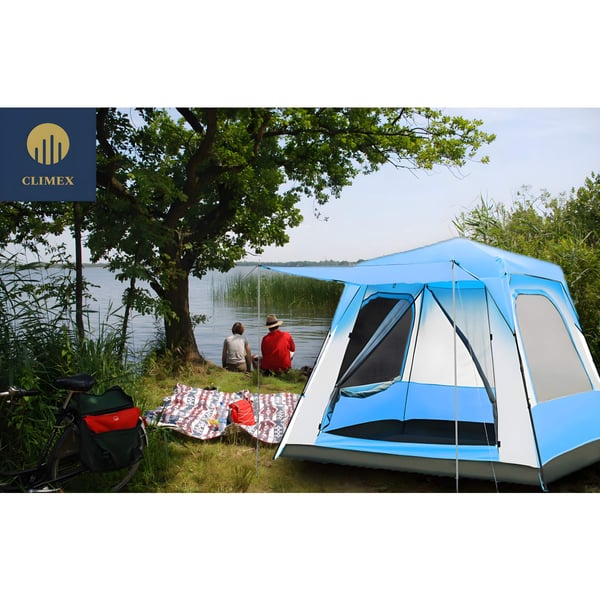 Quick Set-Up Tent for Up to 8 People with Dual Entry - DISCOVERY