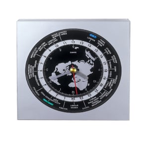 שעון עולמי - מתנה מהודרת שכוללת כל העולם