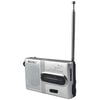 רדיו טרנזיסטור אנלוגי AM/FM מופעל סוללות AA