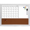Magnetic Notice Board with Wooden Frame – Perfect Monthly Organizer