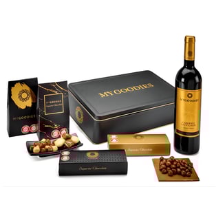 Oriyan Black Luxury Gift Set - Unique Tin Box