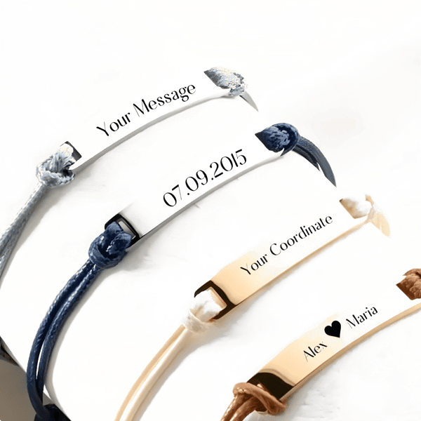 צמידי זיהוי עם חריטה